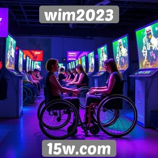 Acessibilidade em jogos no Wim2023 e sua importância