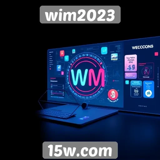 Tendências de design no site wim2023